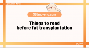 Things to read before fat transplantation