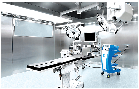 365mc hospital-grade operating room with advanced sterilization systems and university hospital-level equipment