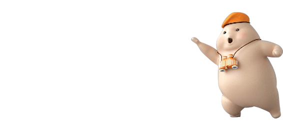 365mc mascot analyzing fat cell wave patterns, symbolizing fat research and obesity treatment innovation. Liposuction Fat Analysis