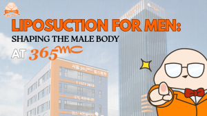 Liposuction for men at 365mc with male body contouring graphic