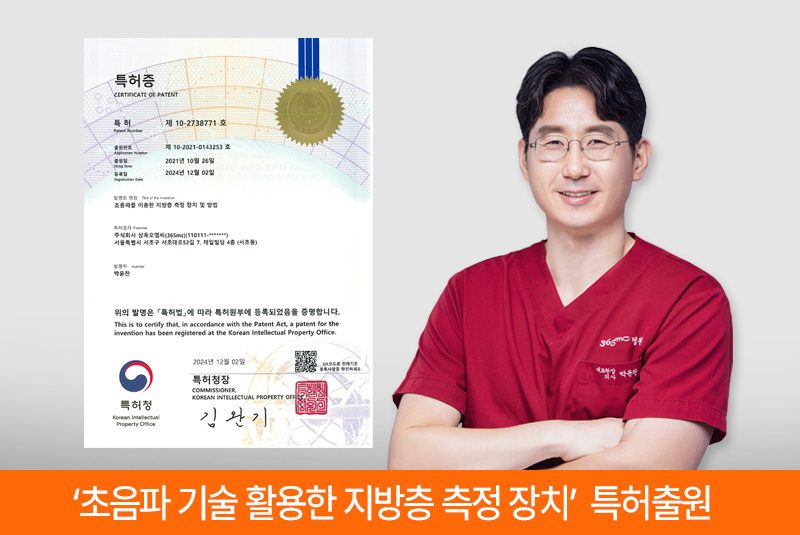 Busan 365mc takes another leap with the patent application for a 'fat layer measurement device utilizing ultrasound technology'